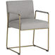 Balford Arena Cement Dining Armchair